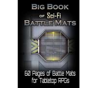 Libro de tablero: Big Book of Sci-Fi Battle Mats (A4)