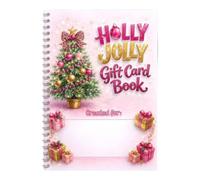 Libro de tarjetas de Navidad para 20,8 x 15 cm, soporte para | Libro de felicitación de Navidad para adultos, adolescentes, estudiantes, fiestas