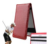 Libro de tarjetas de puntuación de golf - Diario đe borde amistoso, cuaderno de golf, diario de puntuaciones de bolsillo, grabador de puntuaciones đé recorrido, seguimiento de las estadísticas de los