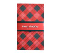 Libro de Tarjetas de Regalo Navideñas con Cascada Hecho a Mano - Sorpresa Festiva Personalizada, Porta Tarjetas con 4 Ranuras, Diseño Deslizante DIY para Navidad, Regalos Únicos para Familia y Amigos