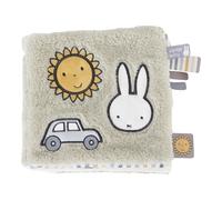 Libro de tela Fluffy verde con actividades | Miffy x Tiamo