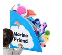 Libro de tela Lavable a máquina portátil habilidades motoras finas