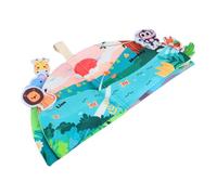 Libro De Tela - Libro De Bebé De Animales De Tela Suave, Juguete Sensorial Interactivo | Libros De Actividades Arrugadas Y Chirriantes Para Bebés Y Niños Pequeños, Desarrollo De 6 A 12 Meses, Diversió