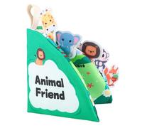 Libro De Tela, Páginas De Aprendizaje Basadas En Interacción, 14,5 Cm, Juguete De Aprendizaje Sensorial Portátil Lavable A Máquina, Libro De Tela Educativo Silencioso, Actividad De Juego, Para El Vínc