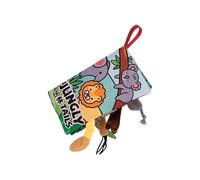 Libro de tela para bebé genérico - Libro de sonidos cristalino, diseño de cola de animal juguete de despertar educativo y juguetón para niños de 0 a 3 años de edad, cochecito de viaje para casa