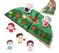 Libro de Tela Suave Juguetes Sensoriales de Aprendizaje Interactivo | Libro Sensorial Infantil de Actividades y Color para Niños y Niñas Hogar Guardería Preescolar Viaje Coche F