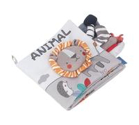 Libro de Tela Suave para bebé con para una Experiencia Sensorial Mejorada, Libro de Tela Arrugada Resistente Al Desgarro para el Desarrollo Cognitivo, Material Fácil de Limpiar (Tipo 1)