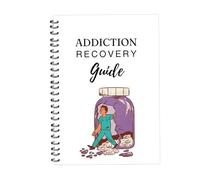 Libro de trabajo de recuperación, plan de prevención de comportamiento y recaídas, autoayuda Ykz156 (blanco, 14 x 21 cm)