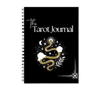 Libro de trabajo de Tarot - Aprendizaje Tarot Journal for Divination, meditación con función de grabación diaria, cuaderno espiritual para exploración de sueños, reflexiones, viajes, escuela, 8.27x5.5