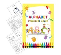 Libro de Trazado del - Libro de Actividades Borrables para Niños Pequeños,Suministros Escolares Portátiles y Actividades Educativas Preescolares para