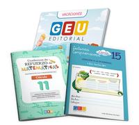 Libro De Vacaciones 4 Primaria | Cuaderno Vacaciones 4 De Primaria | Pack Problemas Matematicas 4 Primaria + Comprensión Lectora 4 Primaria | Lecturas Comprensivas GEU 15 + Cuaderno 11 Matemáticas