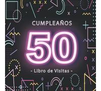 Libro de Visitas 50 Cumpleaños: Fiesta cumpleaños 50 años | para hombres y mujeres | felicitaciones y fotos de los invitados | Gamer