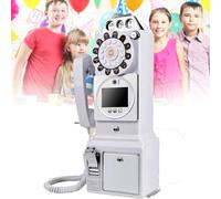 Libro De Visitas Con Audio Y Video TeléFono, Libro De Visitas Con Video 1080p TeléFono Para Bodas, Tarjeta Sd De 32G Alternativas De Libro De Visitas Con Audio Y Video Personalizado GrabacióN,White
