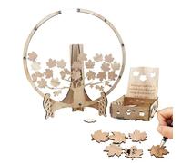 Libro de visitas de árbol para bodas,Libro de visitas de árbol de arce,Libro de visitas de boda alternativo - Alternativa al libro de visitas de boda, libro de visitas de recepción para boda, libro de