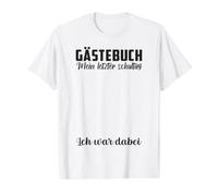 Libro de visitas Mi último día Escuela Graduación Camiseta gráfica económica, Hombre, Blanco, XL