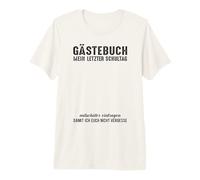 Libro de visitas Mi último día Escuela Graduación Camiseta Premium