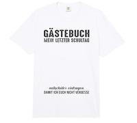 Libro de visitas Mi último día Escuela Graduación Comfort Colors Adult Heavyweight T-Shirt