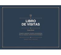 Libro de Visitas para Alojamiento Turístico: Guest Book Bilingüe Español-Inglés para Apartamento Vacacional, Casa Rural, Airbnb: 84 Páginas en Formato ... Restaurantes Favoritos, Lugares que Visitar.