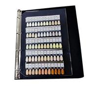 Libro de vista previa de pulido de uñas fácil de usar con puntas desmontables para una selección de colores mejorada, puntas de uñas extraíbles