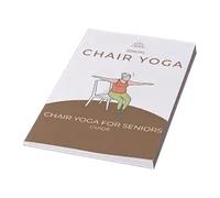 Libro de yoga para personas mayores, guía de entrenamiento de yoga, libro de entrenamiento para ejercicio, fitness, fortaleza, mejora el equilibrio, pérdida de peso, ganancia de movilidad