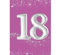 Libro degli Ospiti 18 Anni Elegante Rosa e Argento con Copertina Rigida. Guestbook Diciottesimo Compleanno, 100 Pagine Carta Color Crema per Dediche, ... Idea per un regalo duraturo nel tempo