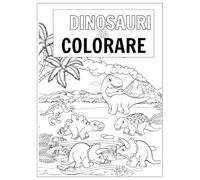 Libro Dei Dinosauri Da Colorare