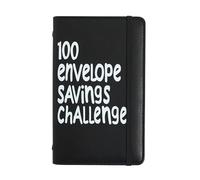 Libro del Desafío de Ahorros con Sobres - Desafío de Ahorros de 100 - Guardamonedas Para Control De Gastos Gestión De Ingresos Colección De Monedas Reducir Compras Sobres Para Hogar Escuela Oficinas
