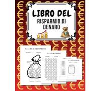 Libro Del Risparmio Di Denaro: Sfide di risparmio da 100 € a 20.000 € - Planner budget giornaliero, settimanale e mensile.Risparmia Il Denaro Challenge