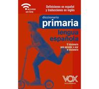 Libro DICCIONARIO PRIMARIA LENGUA ESPAÑOLA VOX 21 Editorial VOX Tapa dura