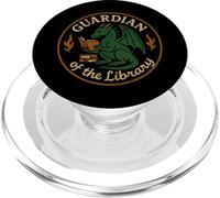 Libro Dragón Lectura Monstruo Divertido Lectura PopSockets PopGrip para MagSafe