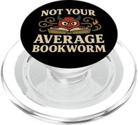 Libro Dragón Lectura Monstruo Divertido Lectura PopSockets PopGrip para MagSafe