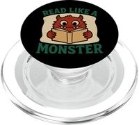 Libro Dragón Lectura Monstruo Divertido Lectura PopSockets PopGrip para MagSafe
