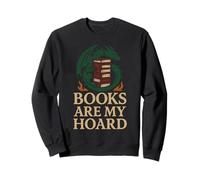 Libro Dragón Lectura Monstruo Divertido Lectura Sudadera