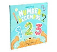 Libro Educativo para Demostrar Fracciones Magnéticas Puzzle de Juguete para