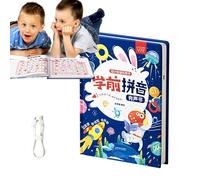 Libro Electrónico de Aprendizaje del Chino - Lector Educativo Interactivo Hablando, Compañero De Estudio De Enseñanza de Idiomas para, Páginas Activadas por Contacto Audio | Herramienta De Formación