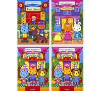 Libro escenario con figuras extraíbles (4 títulos)