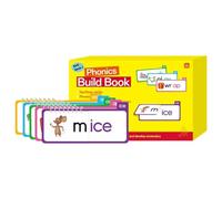 Libro familiar de palabras de ortografía - Juego de tarjetas flash de vocabulario de jardín de infantes, libro de trabajo de construcción de habilidades de lectura, herramienta de aprendizaje temprano