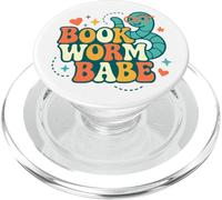 Libro Gusano Babe Lindo Lector Regreso A La Escuela Amor PopSockets PopGrip para MagSafe