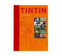 Libro Hergé, Tintin à l'écran + 10 timbres (sellos) Dominique Maricq (24252)