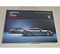 Libro Ilustrado - Porsche 911 Turbo - Beyond Performance - Nuevo 2025 - Alemana