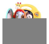 Libro infantil con sonidos | Juguete interactivo con sonido y luz | Juguete educativo musical - para niñas y niñas, preescolar, hora de acostarse, coche, hogar, viajes, guardería, cumpleaños,