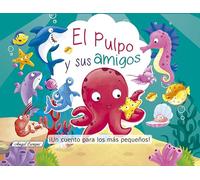 Libro Infantil Pop-Up 3D Ángel Europa - 8 Páginas con Relieve y Sorpresas - Tapa Dura 25x18,4 cm (Modelo a elegir) (El Pulpo y sus amigos)