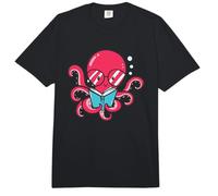 Libro Lectura Pulpo para Bookworms Clima oceánico Medio Ambiente Comfort Colors Adult Heavyweight T-Shirt