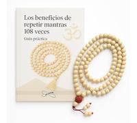 Libro Los Beneficios de Repetir Mantras + Japa Mala de 108 Cuentas