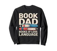 Libro Los Libros para papá Son mi Amor Lectura de Idiomas Sudadera