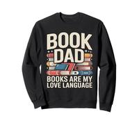 Libro Los Libros para papá Son mi Amor Lectura de Idiomas Sudadera