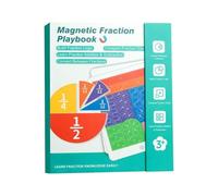 Libro Magnético De Fracciones Juego Interactivo de Matemáticas y Actividad