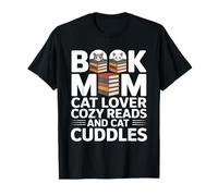 Libro Mamá Amante De Gatos Lecturas Acogedoras Y Abrazos De Camiseta