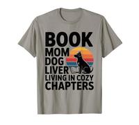 Libro Mamá Amante De Los Perros Viviendo En Capítulos Camiseta