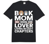 Libro Mamá Amante De Los Perros Viviendo En Capítulos Comfort Colors Adult Heavyweight T-Shirt